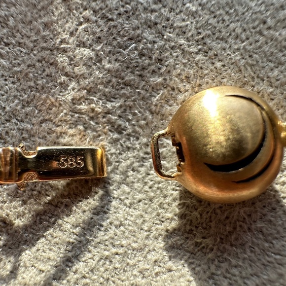 Designer Tiffany & Co IRIDESSE 14K Yellow Gold Tahitian Baroque Pearl Bracelet - Picture 6 of 15